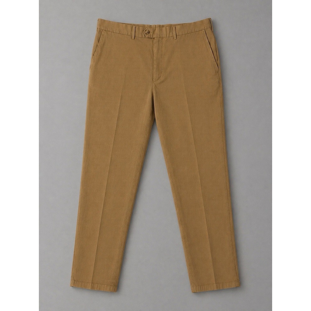 Loro Piana Mens Cotton Chino Pants NWT Bergdorf Goodman Italy EU 56 Tan 36X36